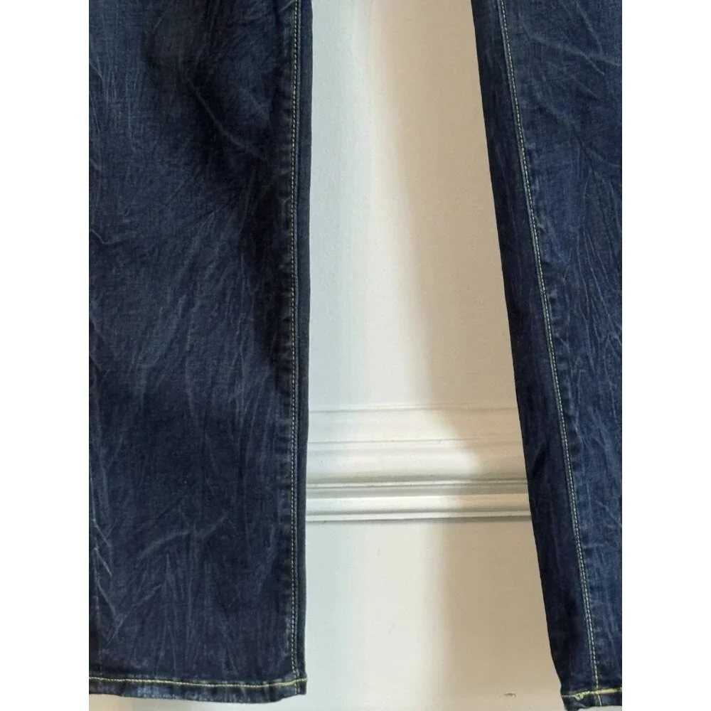 True Religion World Tour Men’s Jack Super Skinny Jean Sz 33x32 Distressed